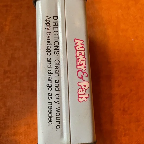 Vintage Mickey Mouse Band Aid Container, Good condition - Picture 5 of 5
